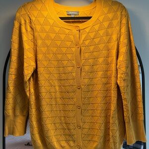 ModCloth Large Yellow Women's Sweater